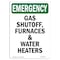 Signmission OSHA EMERGENCY, 10" Height, Rigid Plastic, OS-EM-P-710-V-10507 OS-EM-P-710-V-10507 - alternate 1